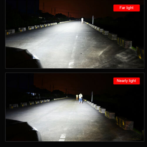 H4 LED Motorcycle Headlight Bulb Hi/Lo Fog Light Lamp For Yamaha Kawasaki Ducati - Fresh Stock Dated February 2026