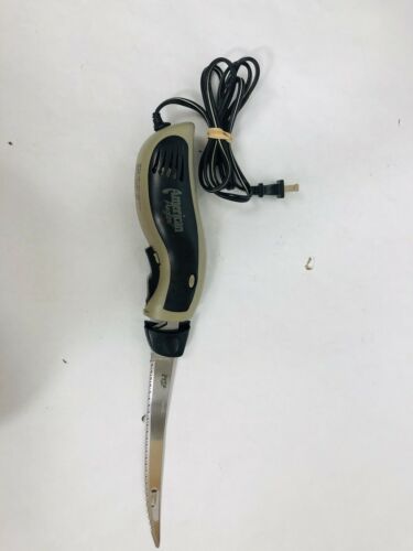 American Angler Model Electric Fish Fillet Knife Model 31600 120vac 60hz Tested - Fresh Stock Dated December 2025