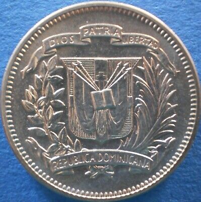 DOMINICAN REPUBLIC 5 CENTAVOS 1971 Dominicana Dominikanische Dominicaine Dom Rep - Fresh Stock Dated February 2026