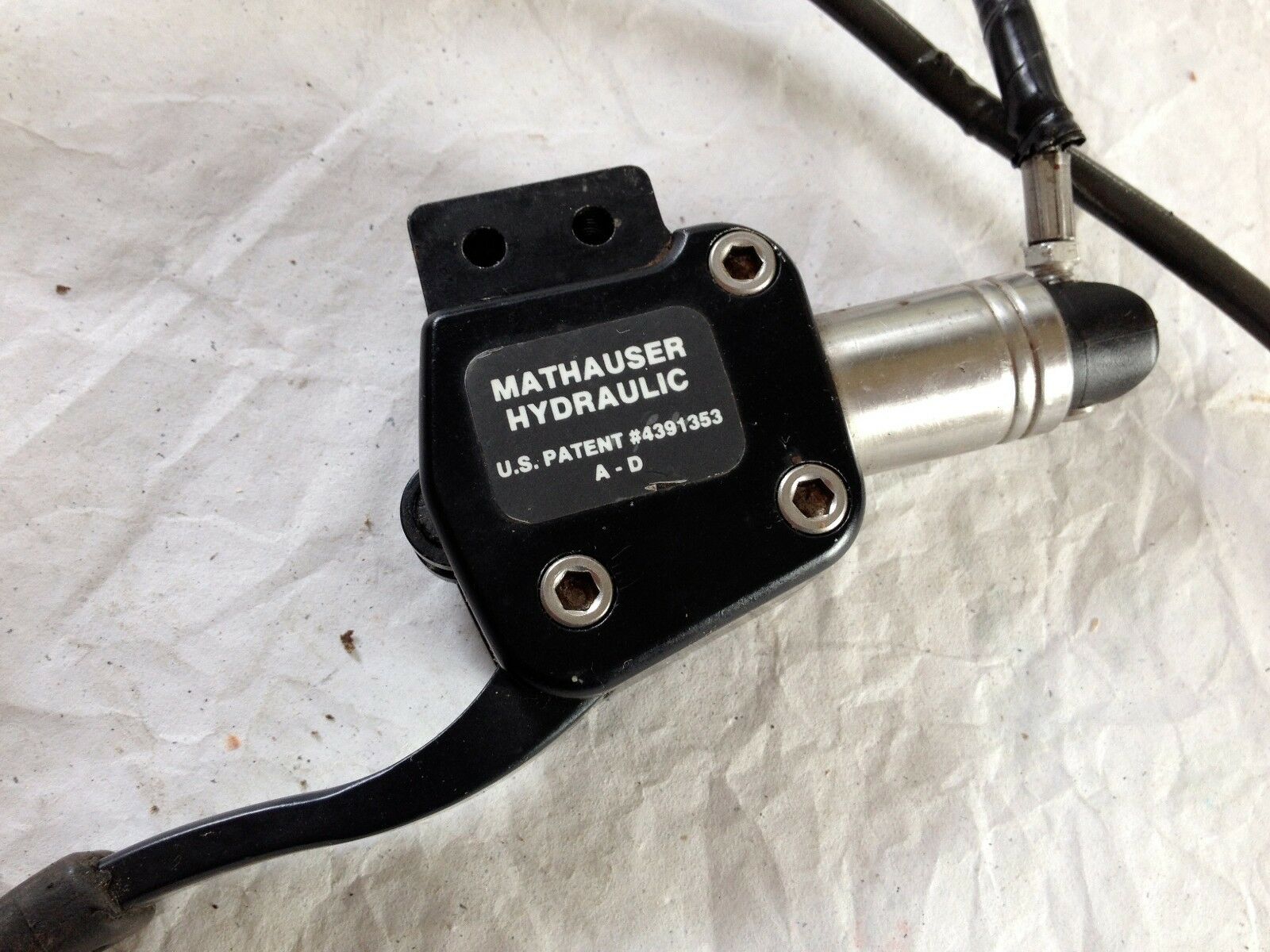 Vintage Bill Mathauser Hydraulic Rim Brakes - RARE - Mountainbike - Fresh Stock Dated December 2025