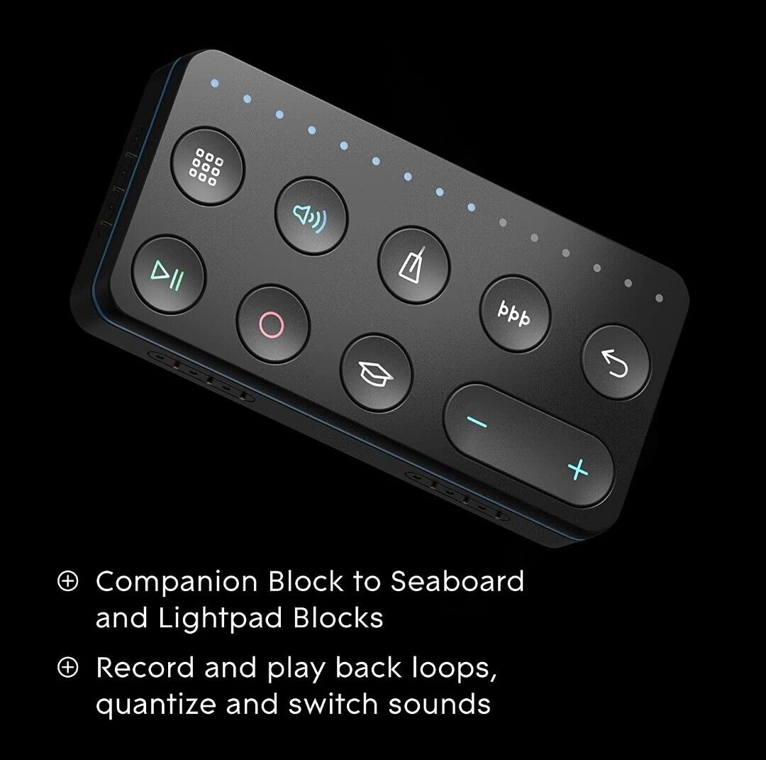 ROLI BLOCKS Modular Music Studio Loop block ROL-001218 brand new Open box - Fresh Stock Dated February 2026
