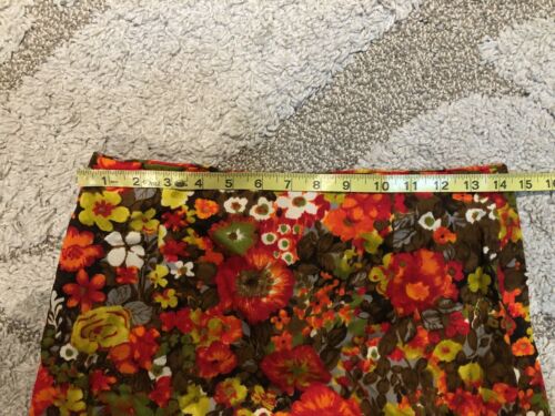 Vintage Handmade Bright Funky Floral Tropical Maxi Skirt Womens XS/S/M 28” Waist - Fresh Stock Dated December 2025