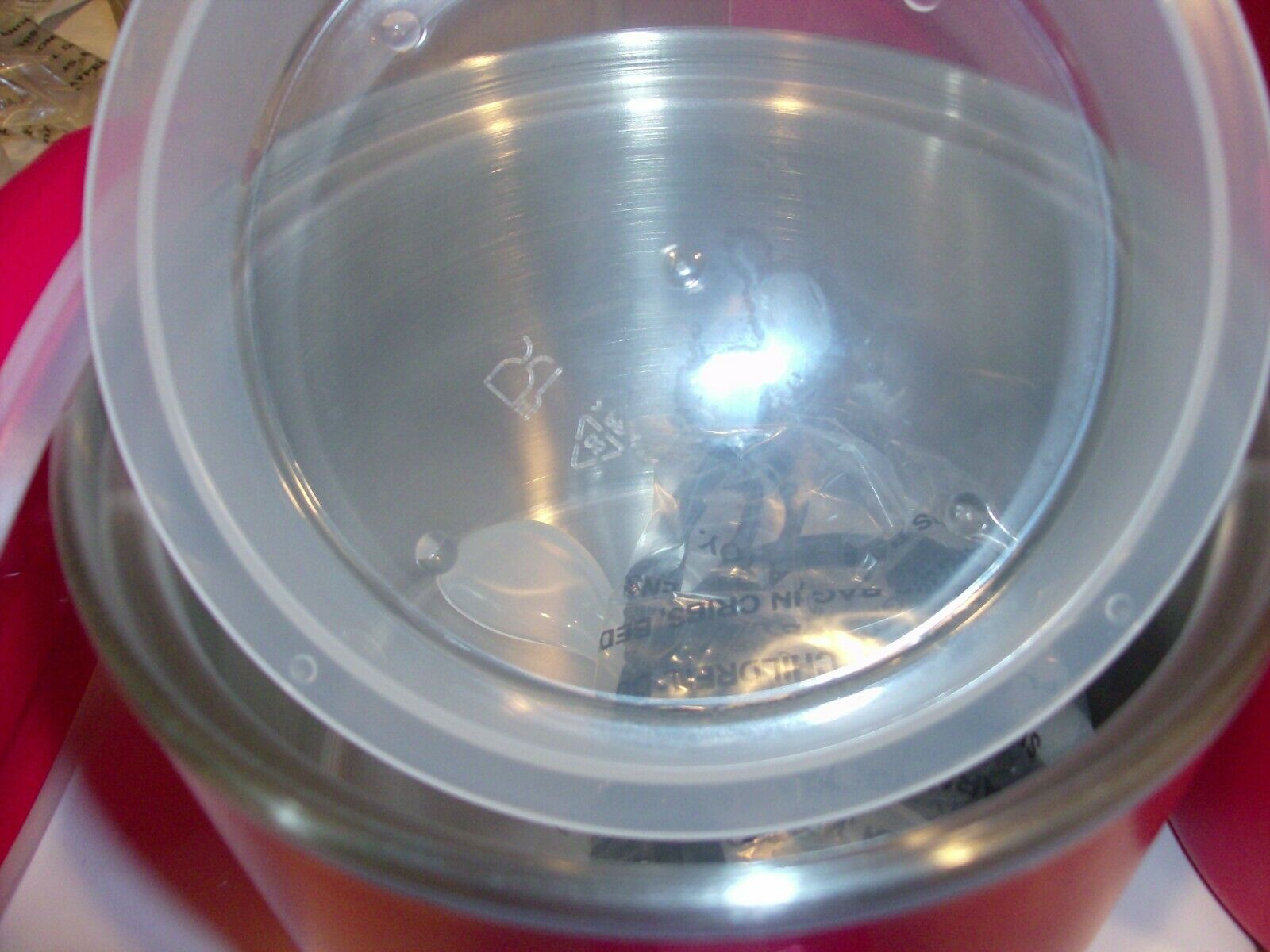 Cook's Essentials Set of 2 Electric Portable Warmers w/ Box, RED - Fresh Stock Dated February 2026