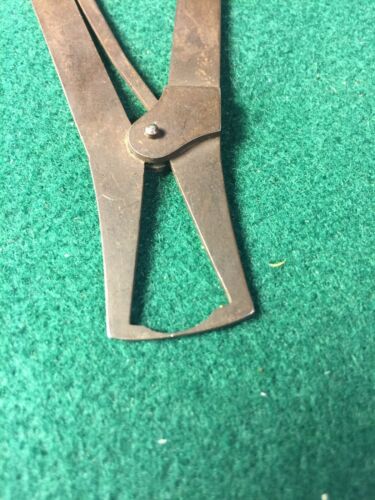 Antique Brass Watchmaker Jeweler Proportional Caliper Slide Scale Tool - Fresh Stock Dated December 2025