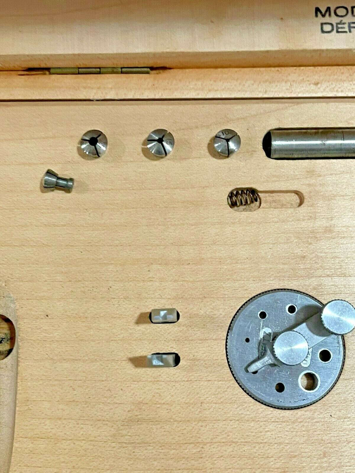 Seitz Master Jeweling Tool In wood box a real beauty good luck - Fresh Stock Dated February 2026