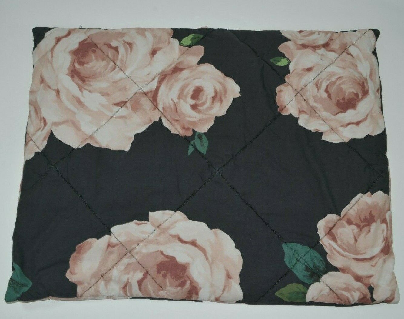 Pottery Barn Teen Emily & Meritt Bed Of Roses Quilted Standard Sham Blush VGUC! - Fresh Stock Dated December 2025