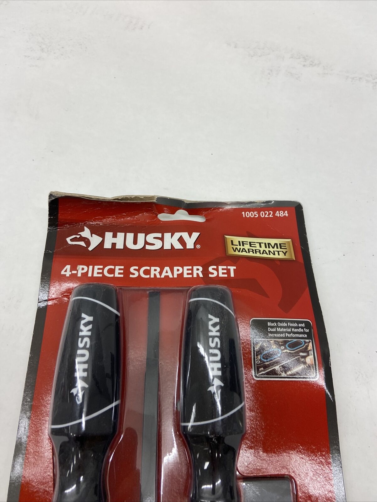 New Husky Scraper Set (4-Piece) - Fresh Stock Dated February 2026