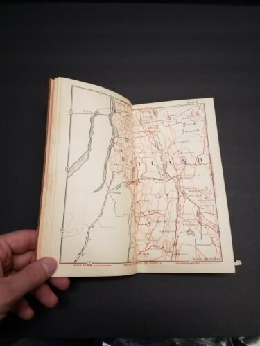 1897 Standard Road Book Bicycle Upper New England MAPS Vermont Maine NH - Fresh Stock Dated December 2025