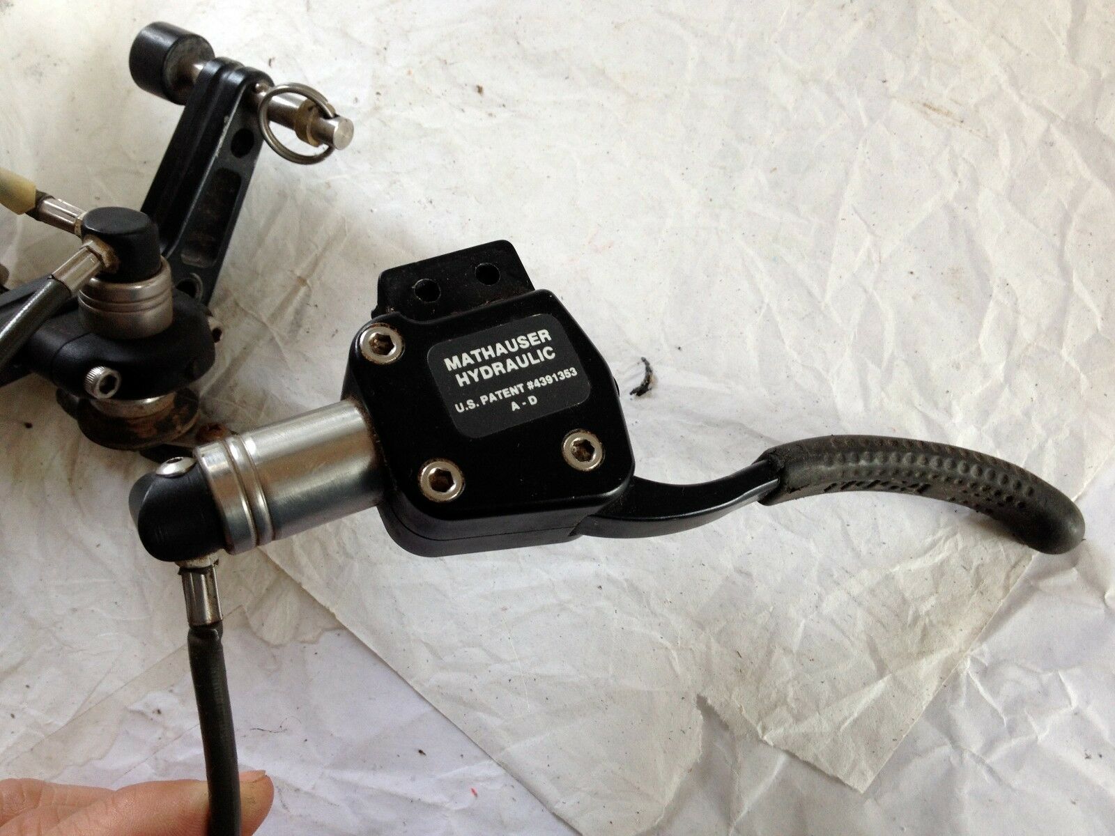 Vintage Bill Mathauser Hydraulic Rim Brakes - RARE - Mountainbike - Fresh Stock Dated December 2025