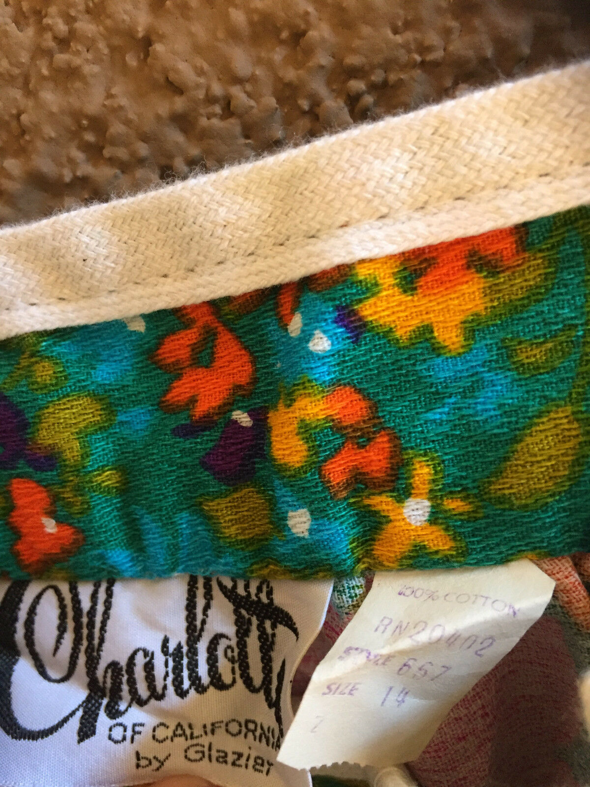 VTG Psychedelic Hippie Mod 60s 70s Floral Paisley Boho Festival Maxi Skirt M - Fresh Stock Dated December 2025