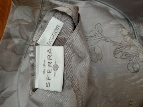 Sferra Botanical Jacquard Boudoir pillow sham - Fresh Stock Dated December 2025