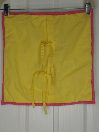 The Company Store Pony Throw Decorative Pillow Cover Sham Pink Yellow 16x16 - Fresh Stock Dated December 2025