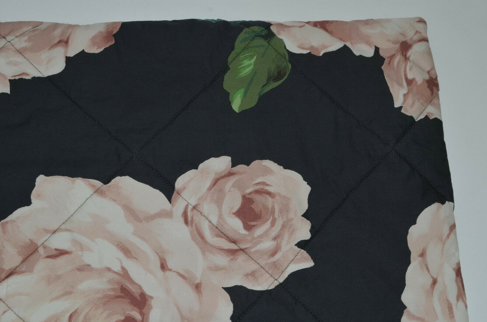 Pottery Barn Teen Emily & Meritt Bed Of Roses Quilted Standard Sham Blush VGUC! - Fresh Stock Dated December 2025