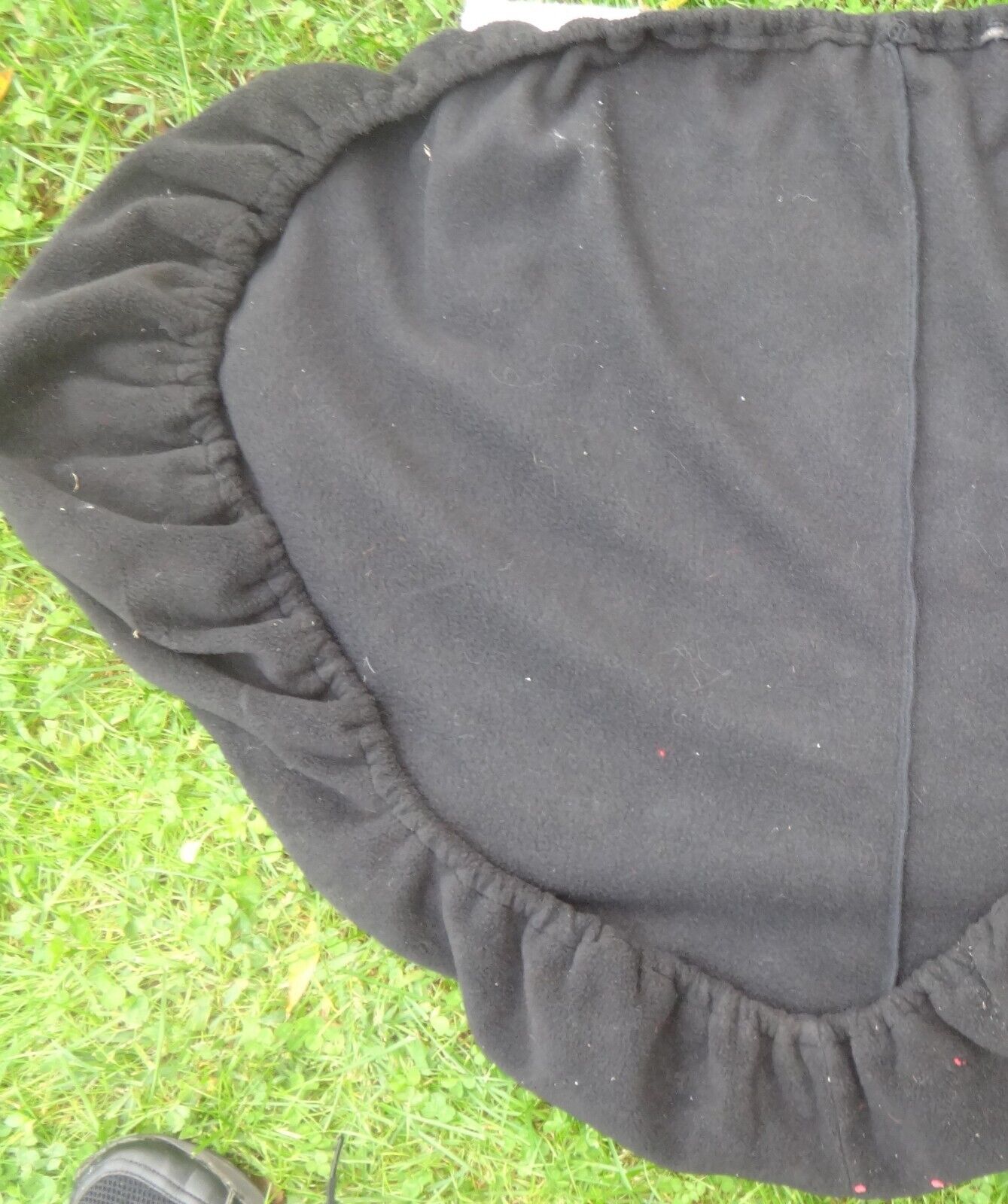 CROSBY EXSELLE English Saddle Cover - BLACK/White Logo - Soft Material - GREAT! - Fresh Stock Dated December 2025