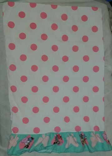 2 Minnie n Me Vintage Ruffled & Standard Pillowcases FRIENDS FOREVER Bows Hearts - Fresh Stock Dated December 2025