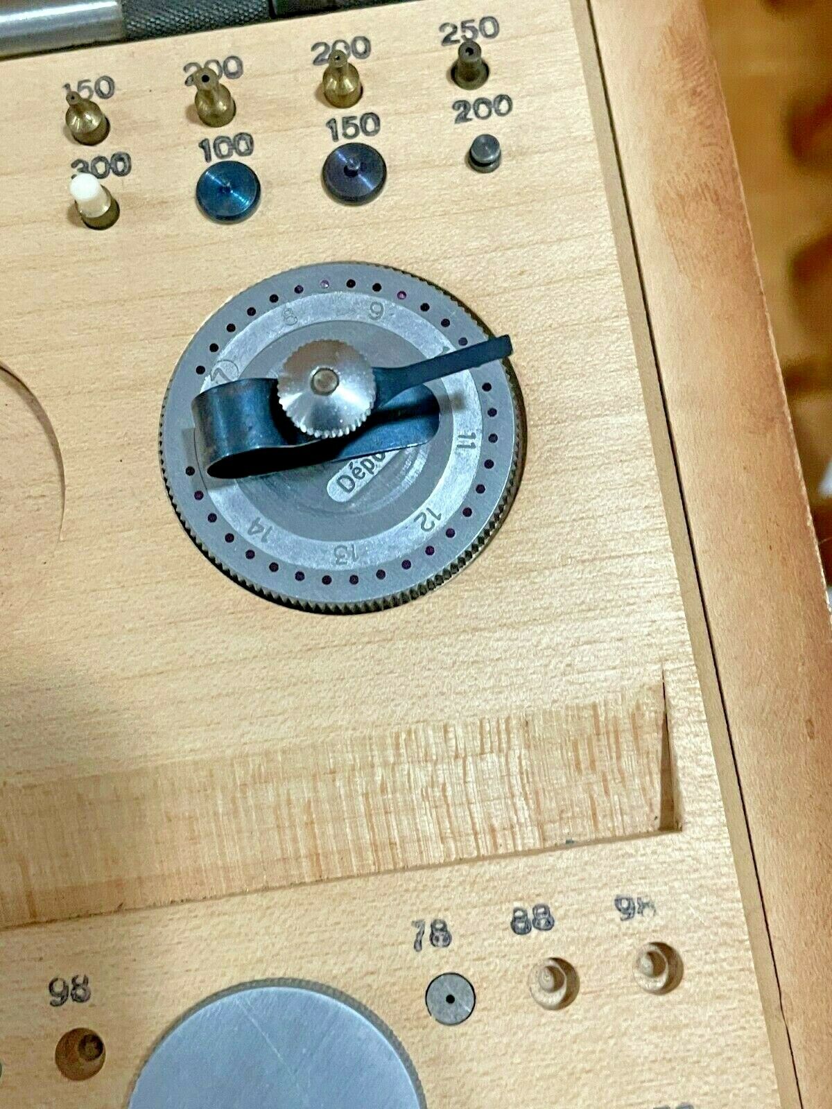 Seitz Master Jeweling Tool In wood box a real beauty good luck - Fresh Stock Dated February 2026