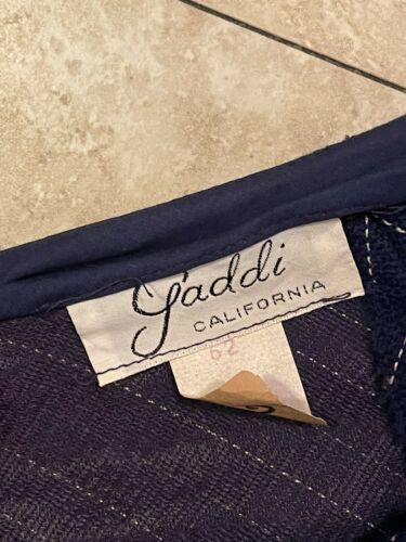 WOMENS VINTAGE 1970’s NAVY BLUE MINI SKIRT - Fresh Stock Dated March 2026