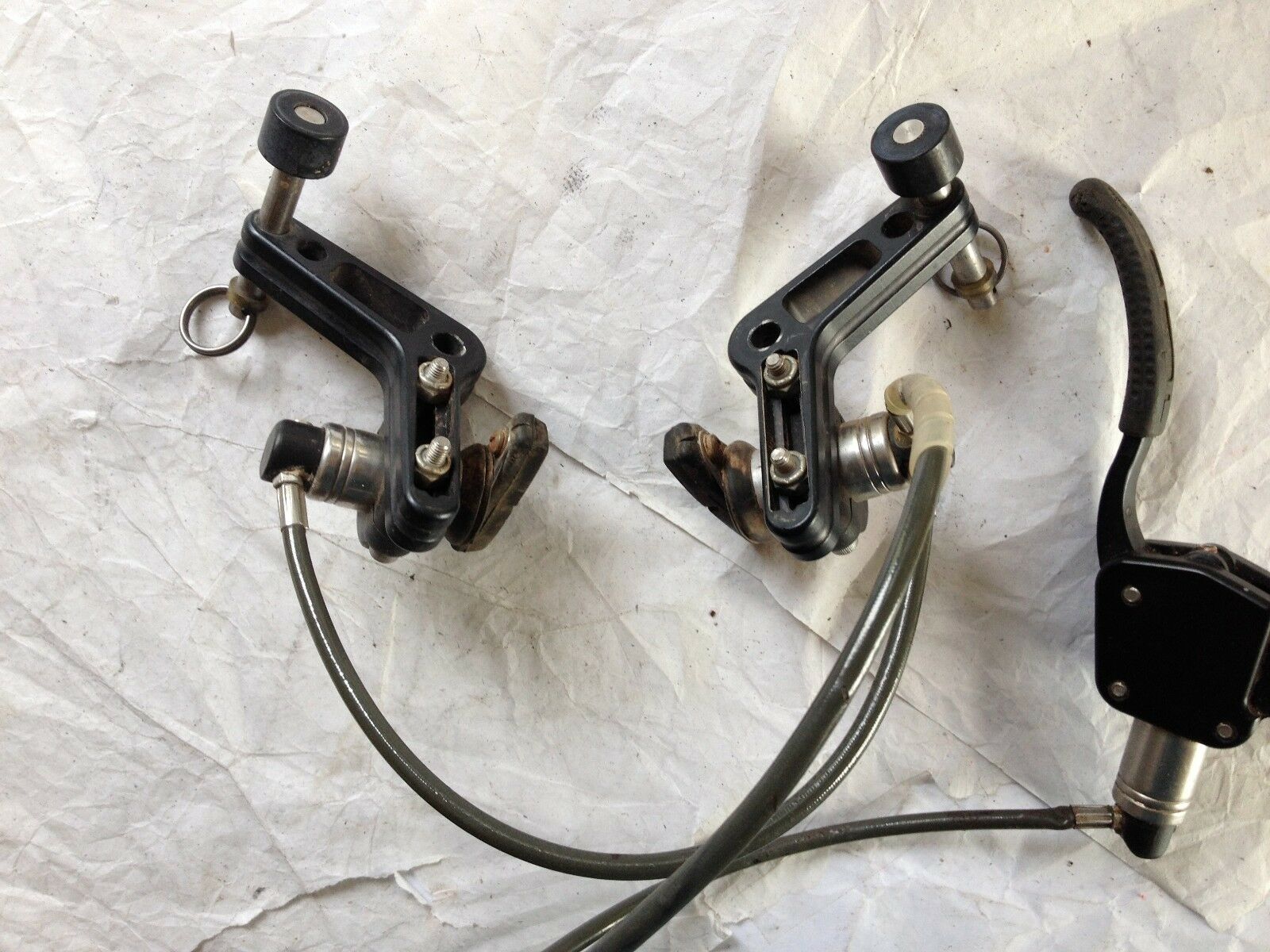 Vintage Bill Mathauser Hydraulic Rim Brakes - RARE - Mountainbike - Fresh Stock Dated December 2025