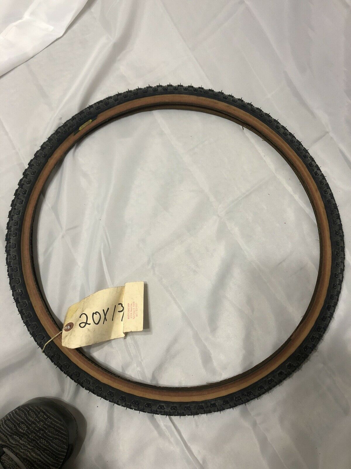 NOS MITSUBOSHI COMP III GREEN LABEL 20 X 1-3/8 BLACK SINGLE TIRE OLD SCHOOL BMX - Fresh Stock Dated December 2025