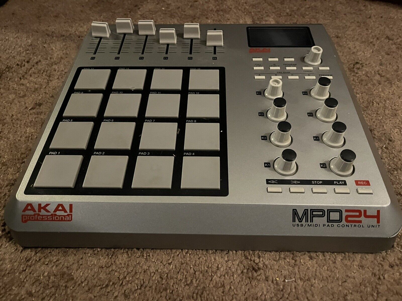 akai professional mpd24 usb/midi pad control unit - Fresh Stock Dated February 2026