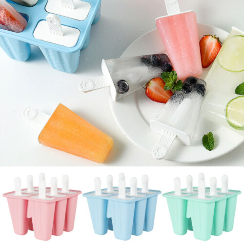 Silicone Frozen Mold BPA Free DIY Ice Cream Juice Popsicle Maker Ice Lolly Mould - Fresh Stock Dated December 2025