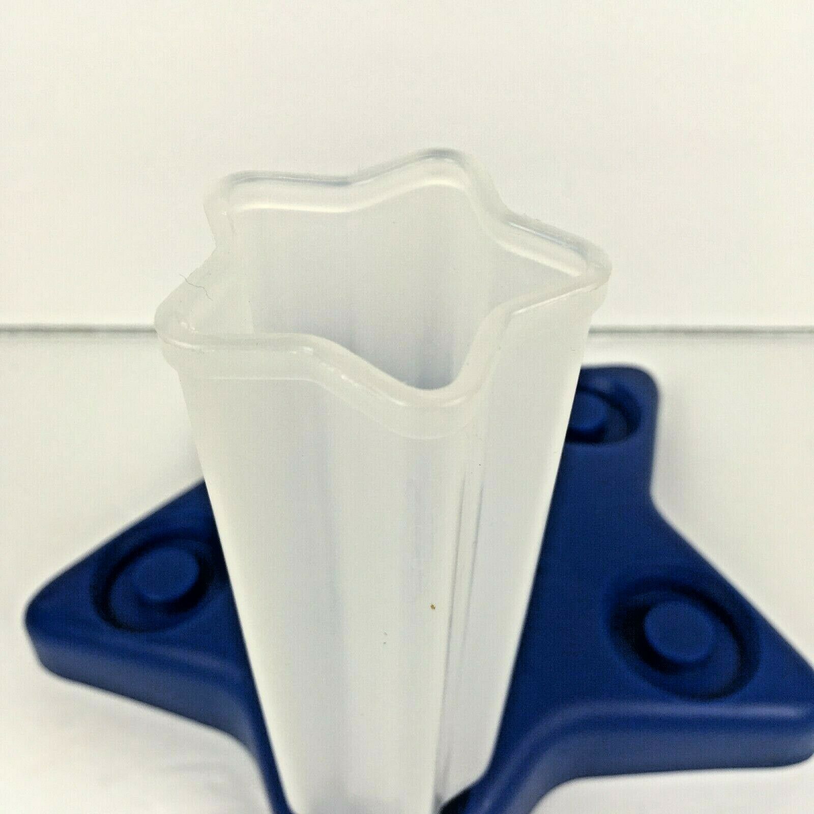 TOVOLO Blue Star Shaped Popsicle Ice Pop Frozen Treat Molds 4 oz Set of 5 - Fresh Stock Dated February 2026