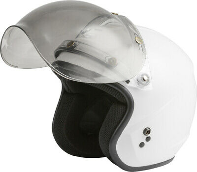 G-Max Universal Bubble Shield - 3 Snap Flip Up Smoke One size fits most G002013 - Fresh Stock Dated December 2025