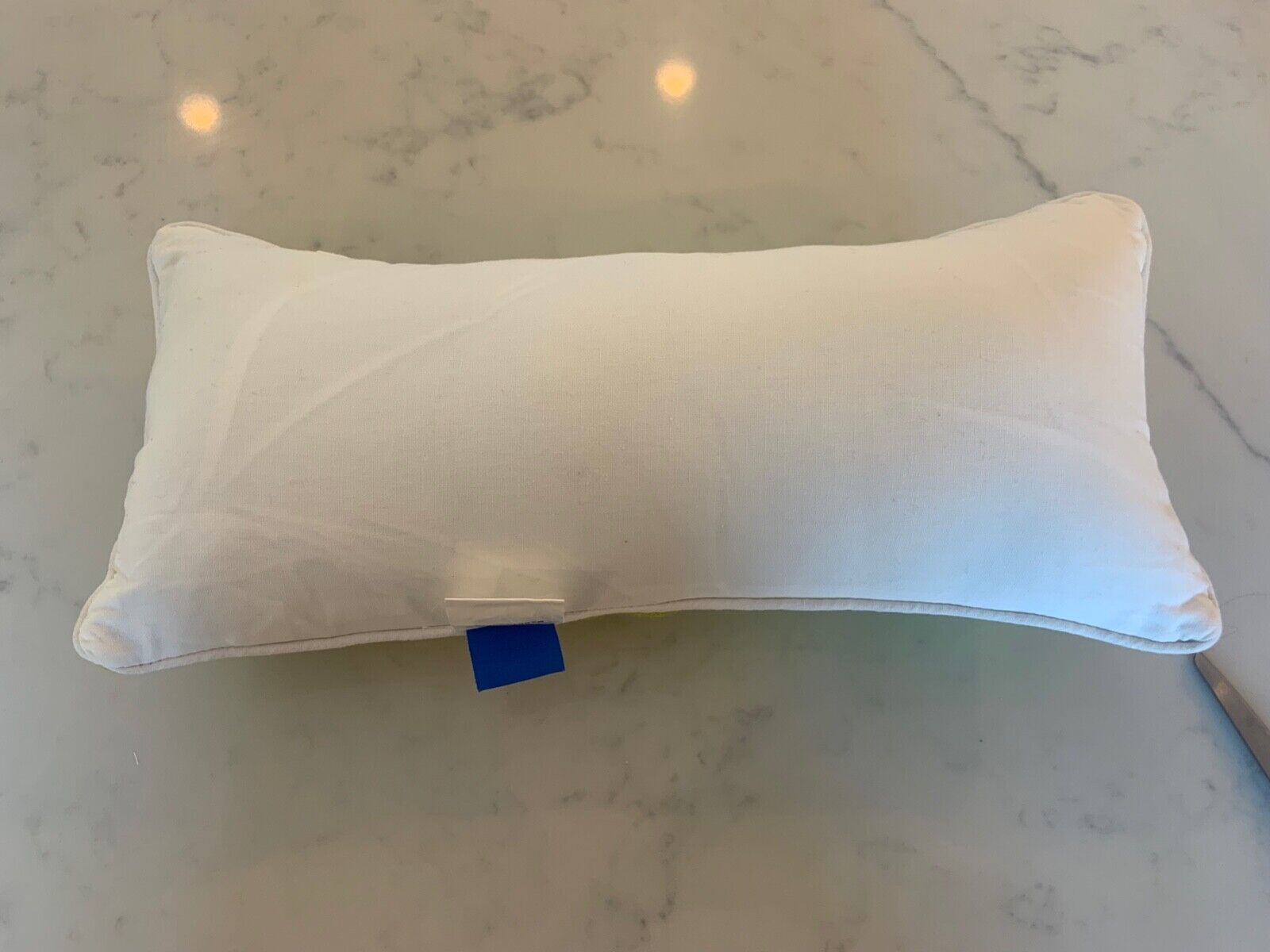 Pottery Barn Teen Decorative Pillow Green/White 