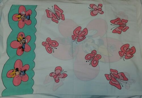 2 Minnie n Me Vintage Ruffled & Standard Pillowcases FRIENDS FOREVER Bows Hearts - Fresh Stock Dated December 2025