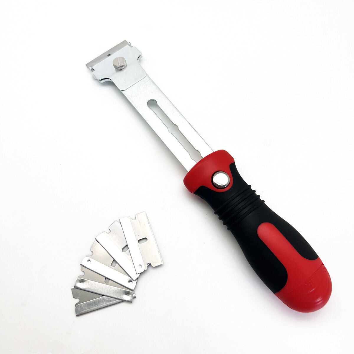 Window Scraper With 6 Blade Extended Handle Removes Paint Putty Window Stickers - Fresh Stock Dated February 2026