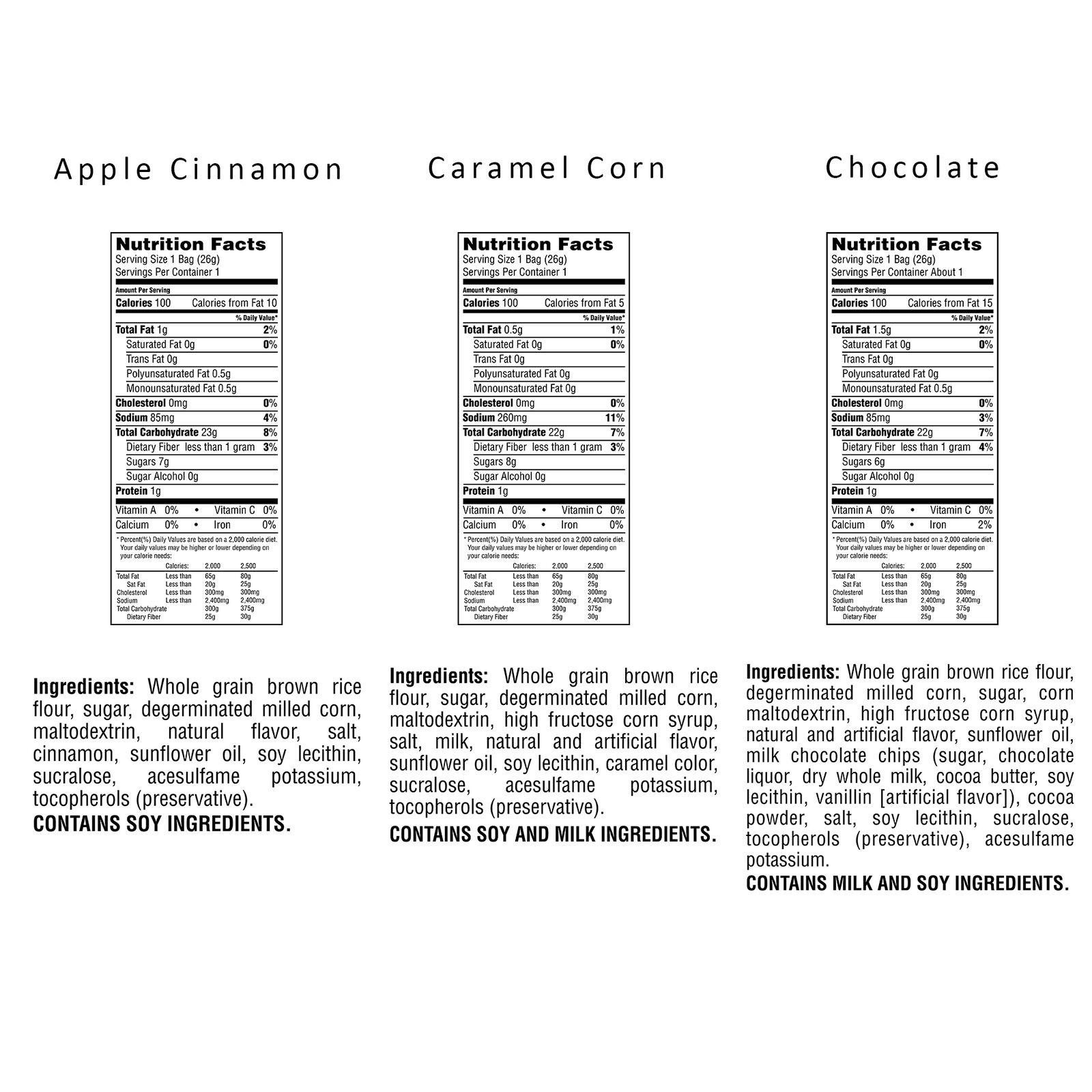 Quaker Rice Crisps, Variety Pack, 0.91 oz Bags, 30 Count....... - Fresh Stock Dated December 2025