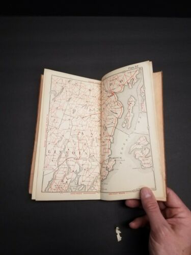 1897 Standard Road Book Bicycle Upper New England MAPS Vermont Maine NH - Fresh Stock Dated December 2025