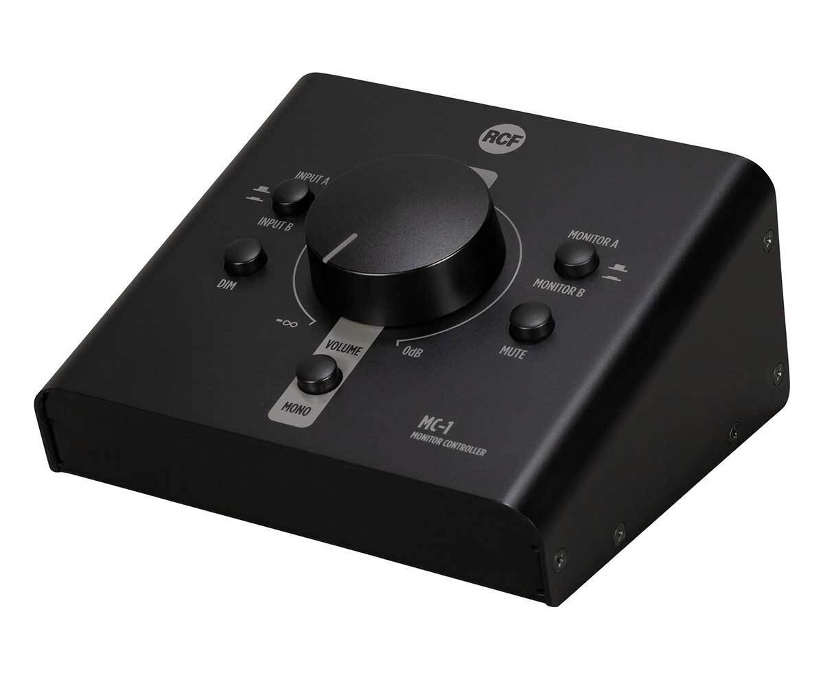 RCF MC-1 Professional 2 In / 2 Out Studio Monitor Controller Passive Attenuator - Fresh Stock Dated February 2026