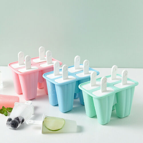 Silicone Frozen Mold BPA Free DIY Ice Cream Juice Popsicle Maker Ice Lolly Mould - Fresh Stock Dated December 2025