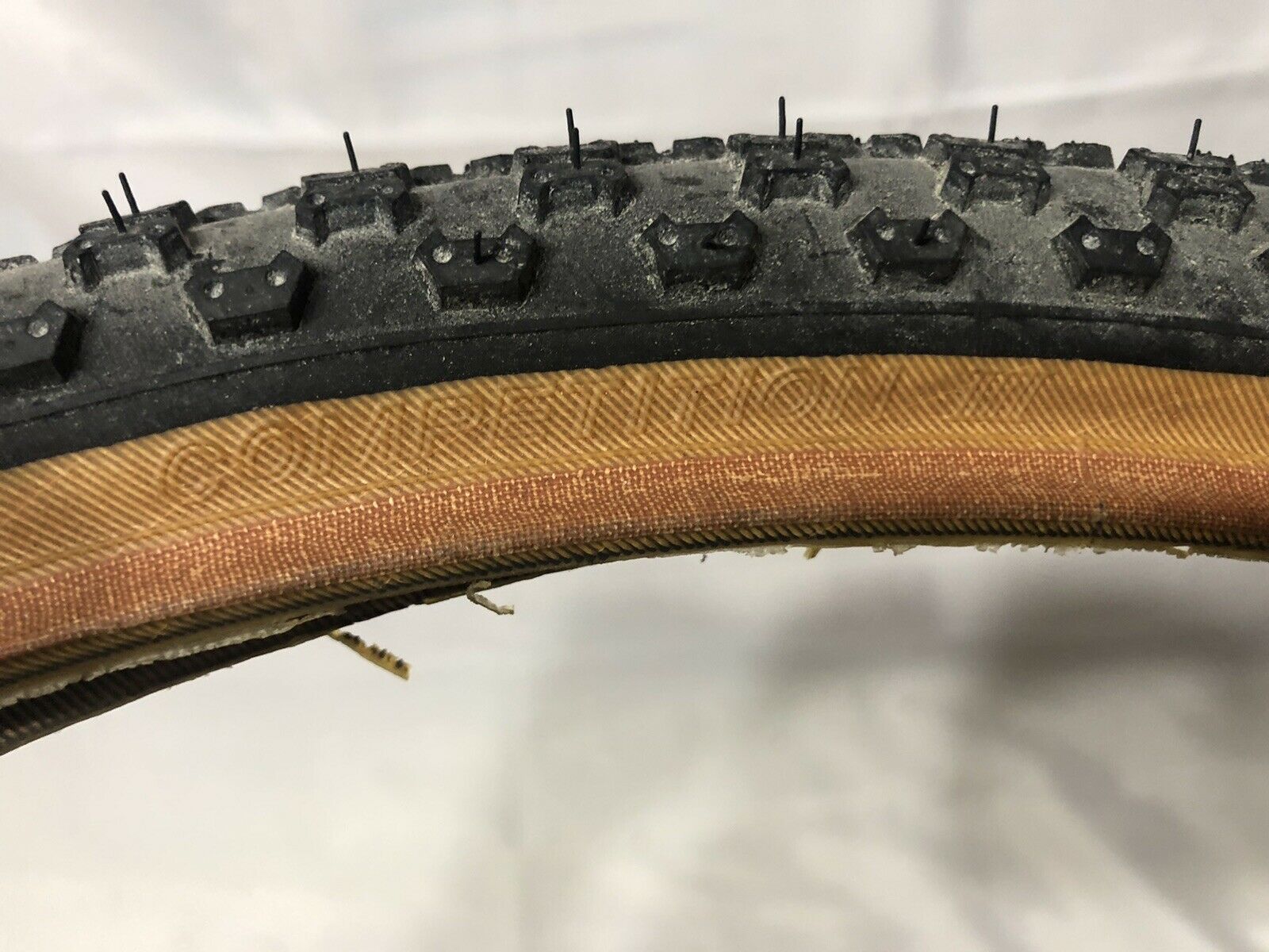 NOS MITSUBOSHI COMP III GREEN LABEL 20 X 1-3/8 BLACK SINGLE TIRE OLD SCHOOL BMX - Fresh Stock Dated December 2025