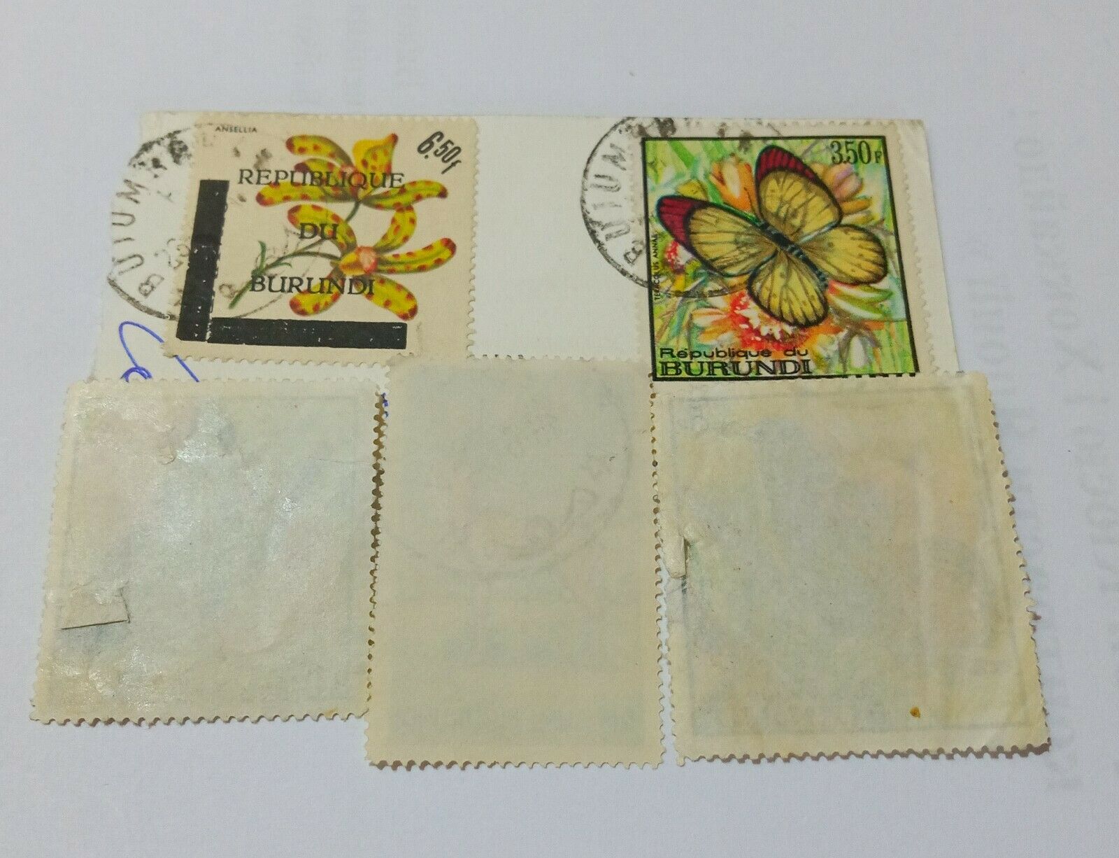 Burundi stamps 1964 Animal  1966 Flowers 1667 1968 Butterfly Overprinted - Fresh Stock Dated January 2026