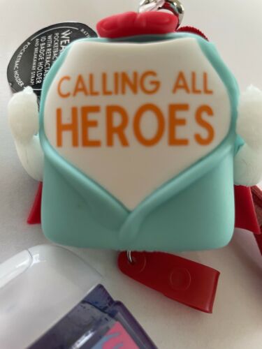 NEW Calling All Heroes ID Badge/Gel Holder &  PocketBac Gel Bath & Body Works - Fresh Stock Dated February 2026