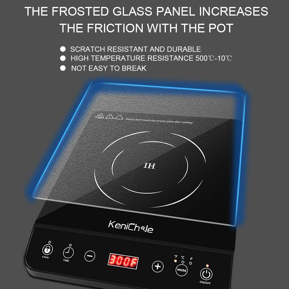 Potente Cocina Portátil Electrica Placa Segura Inducción Quemador De Encimera #1 - Fresh Stock Dated December 2025