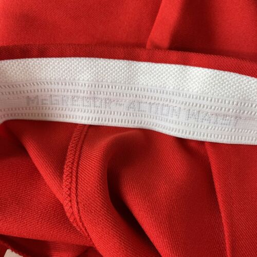 Vintage McGregor Sz S 8 Action Waist Red Pleated Front A Line Skirt with Pockets - Fresh Stock Dated March 2026