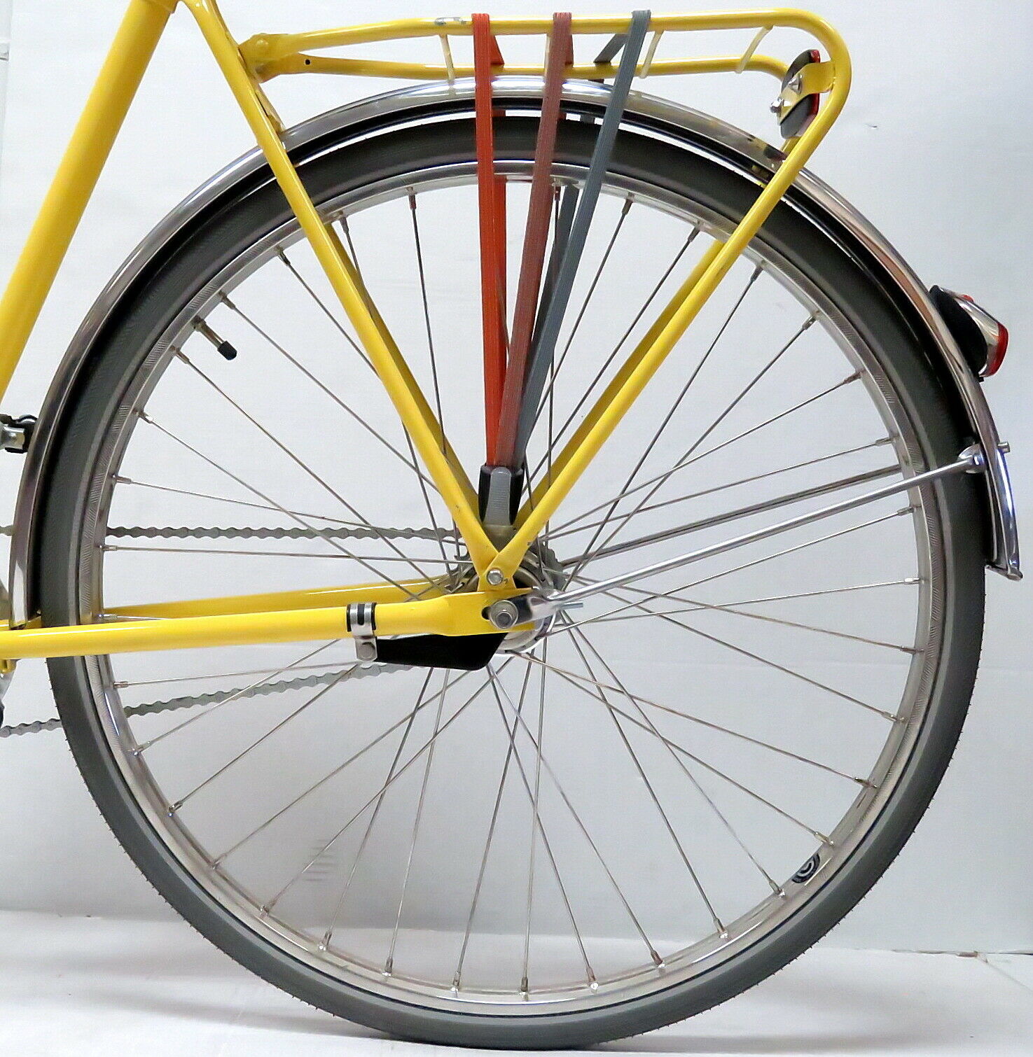 Revital Bikes Hand-Painted Bright Yellow Vintage Dutch City Bicycle 2 Speed - Fresh Stock Dated February 2026