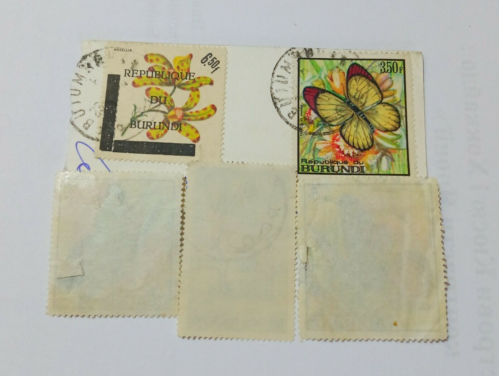 Burundi stamps 1964 Animal  1966 Flowers 1667 1968 Butterfly Overprinted - Fresh Stock Dated January 2026