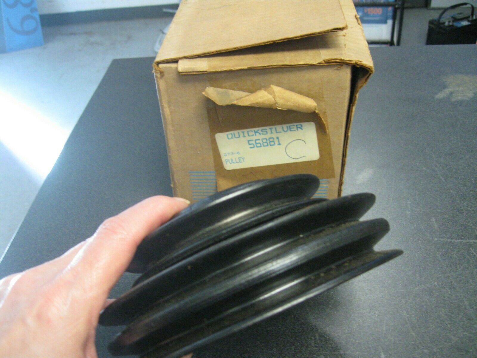 MERCURY MARINE WATER PUMP PULLEY 56881 SHELFJ5 - Fresh Stock Dated February 2026