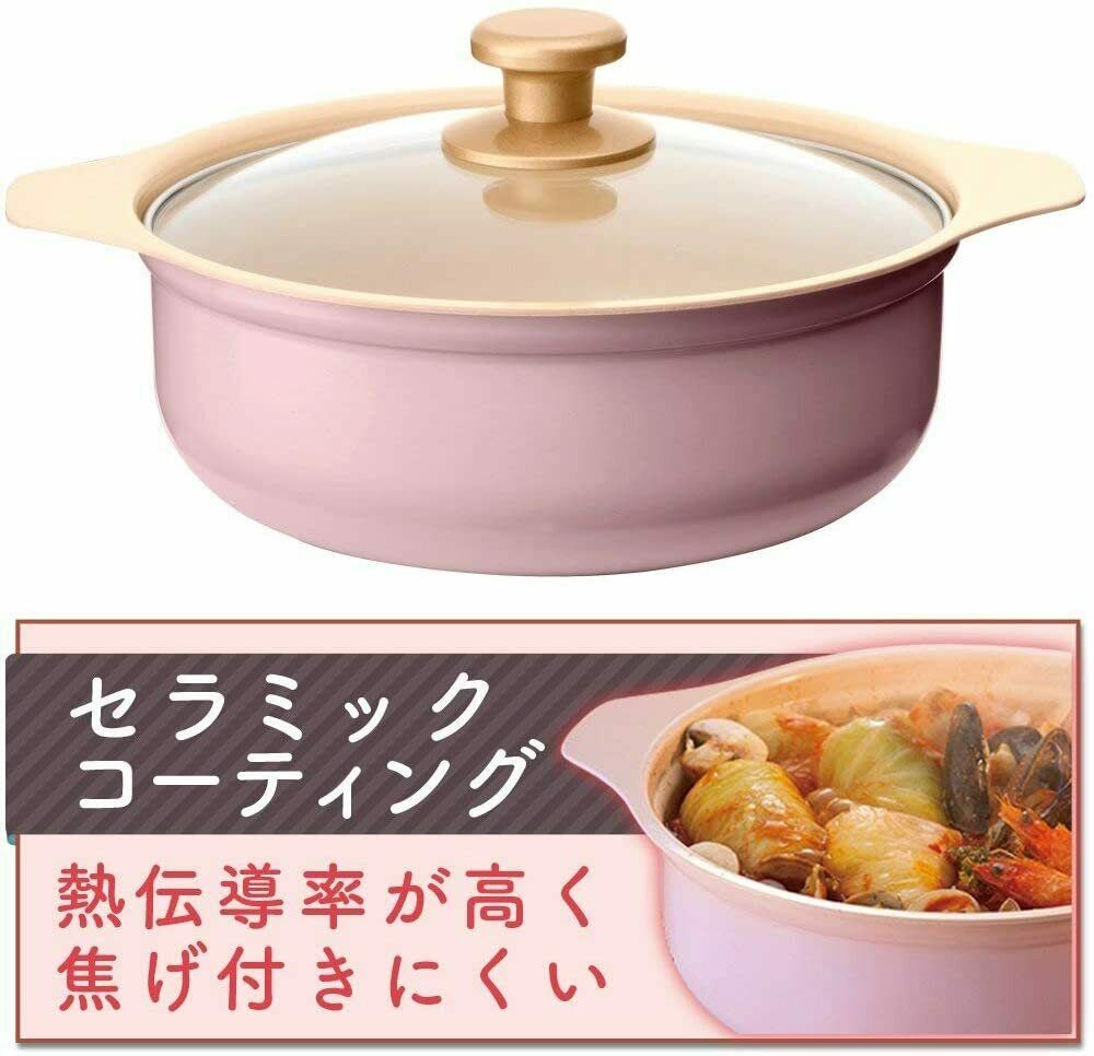 IRIS OHYAMA ricopa Ash Pink IH Cooking Heater Stove IHLP-R14-PA 1400W - Fresh Stock Dated February 2026