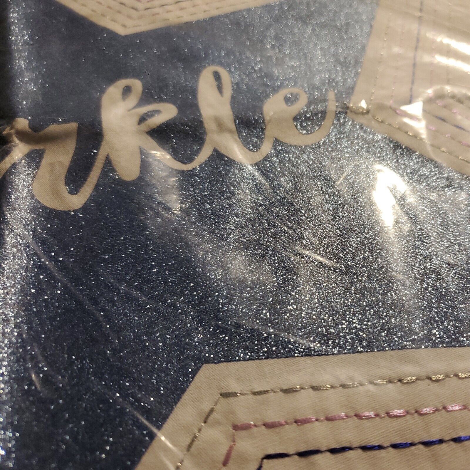 NEW Pottery Barn Teen Bright Lights Sparkle Glitter Star 18