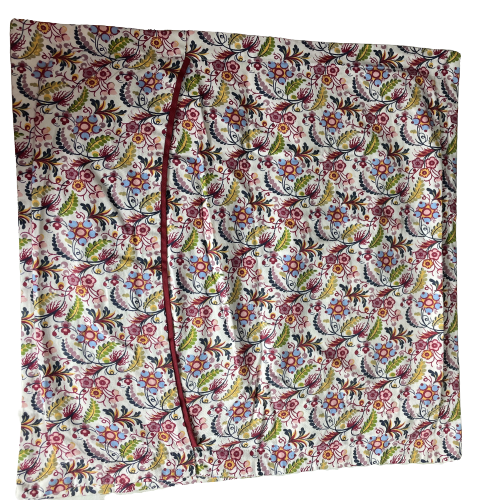 Ikea Alvine Gava Pillow Sham Cover Set of 2 Throw Pillowcase Floral Pink Blue - Fresh Stock Dated December 2025