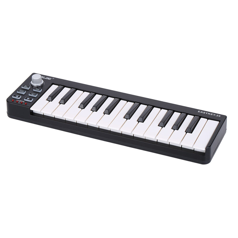 Worlde 25 Portable Keyboard Mini 25- USB MIDI Controller Keyboard Y1Y7 - Fresh Stock Dated February 2026