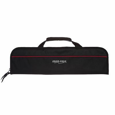 5 Pocket Chef Knife case roll bag w 5 pack knife edge guards Chef Gear Ergo Chef - Fresh Stock Dated December 2025