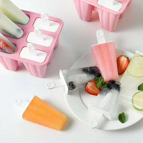 Silicone Frozen Mold BPA Free DIY Ice Cream Juice Popsicle Maker Ice Lolly Mould - Fresh Stock Dated December 2025