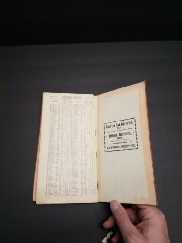 1897 Standard Road Book Bicycle Upper New England MAPS Vermont Maine NH - Fresh Stock Dated December 2025