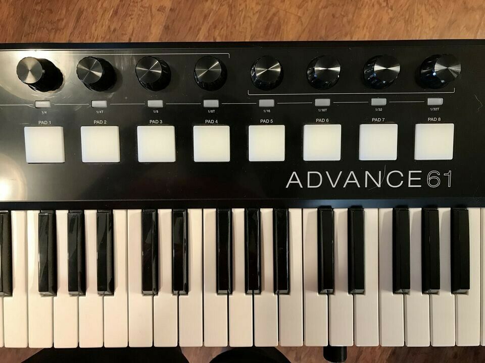 Akai Professional Advance61 - 61 Key MIDI Keyboard Controller - Fresh Stock Dated February 2026